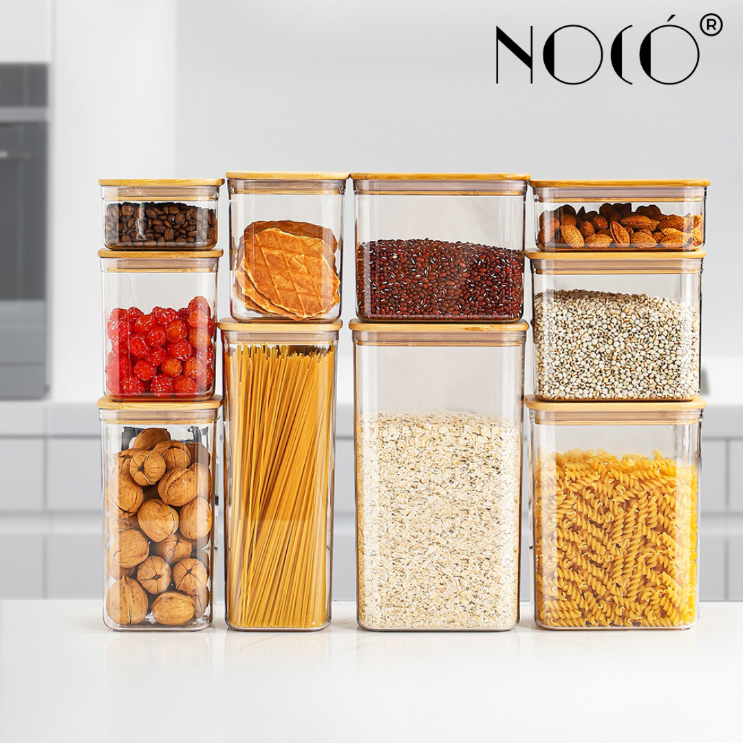 Noco® Bamboo Airtight Container Set
