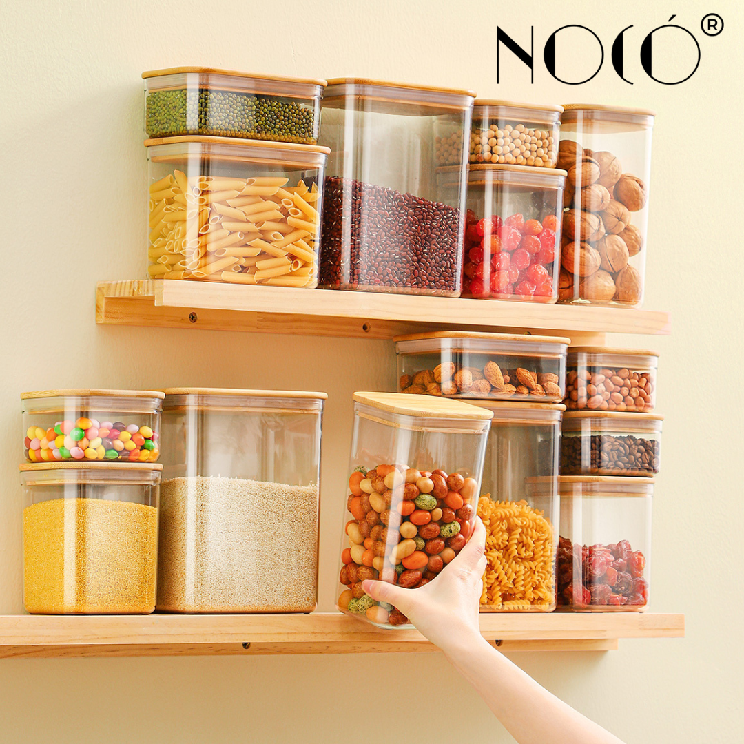 Noco® Bamboo Airtight Container Set