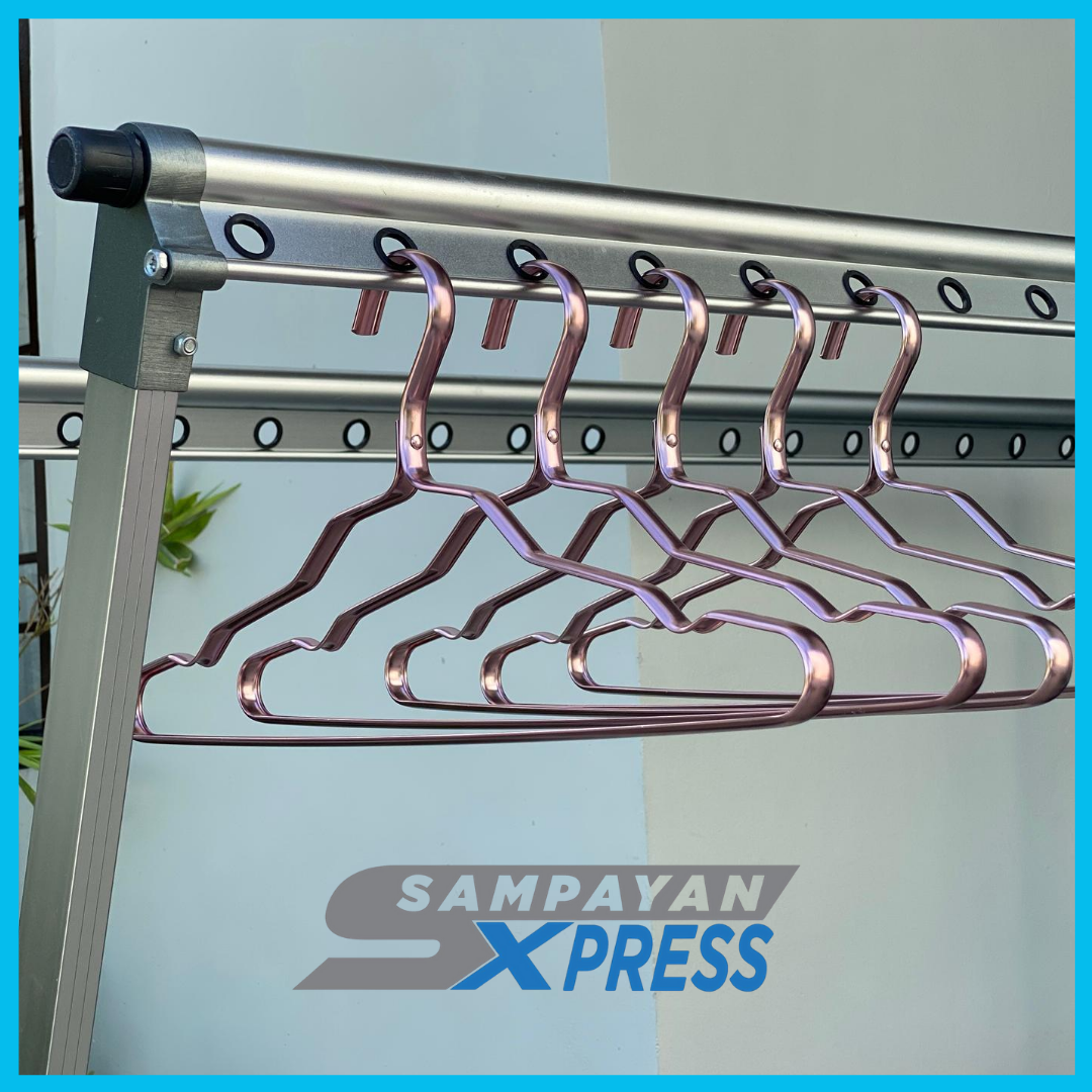 SwiftHang™ Aluminum Clothes Hanger (Set of 5)