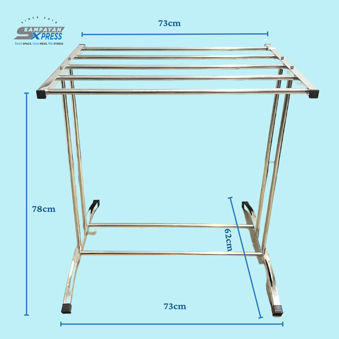 Mini Flexidry Stainless Steel Floorstand Drying Rack
