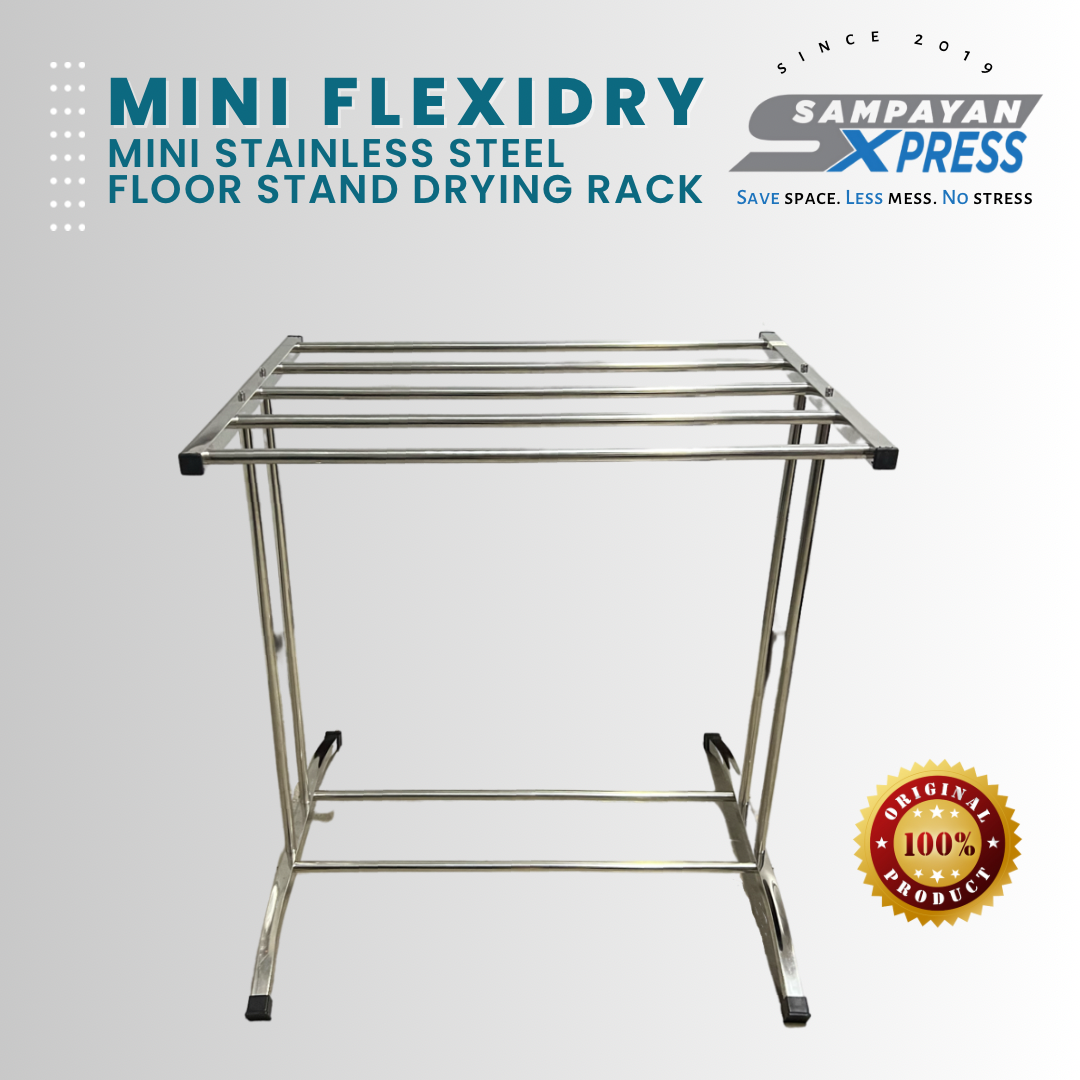 FlexiDry™ Y-Type Stainless Steel Movable Drying Rack with Wheels – Home  Hero Shop