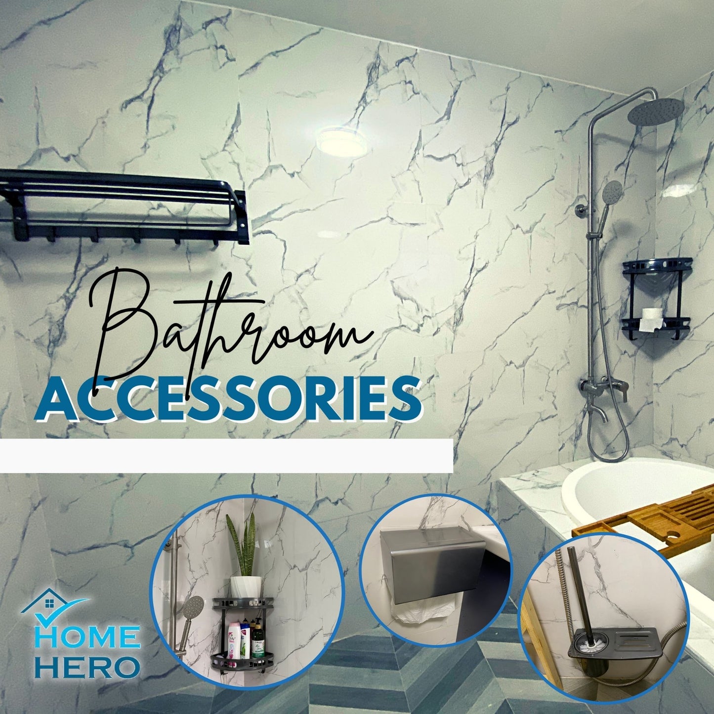 Prestigia™ Luxe Bathroom Accessories Set
