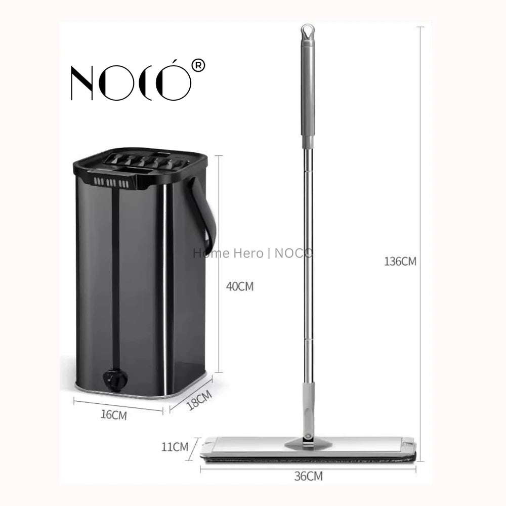 NOCO Titan Stainless Steel Flat Mop
