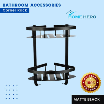 Prestigia™ Bathroom Luxe Accessory Corner Rack