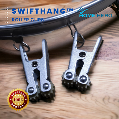 SwiftHang™ Roller Clip Hanger