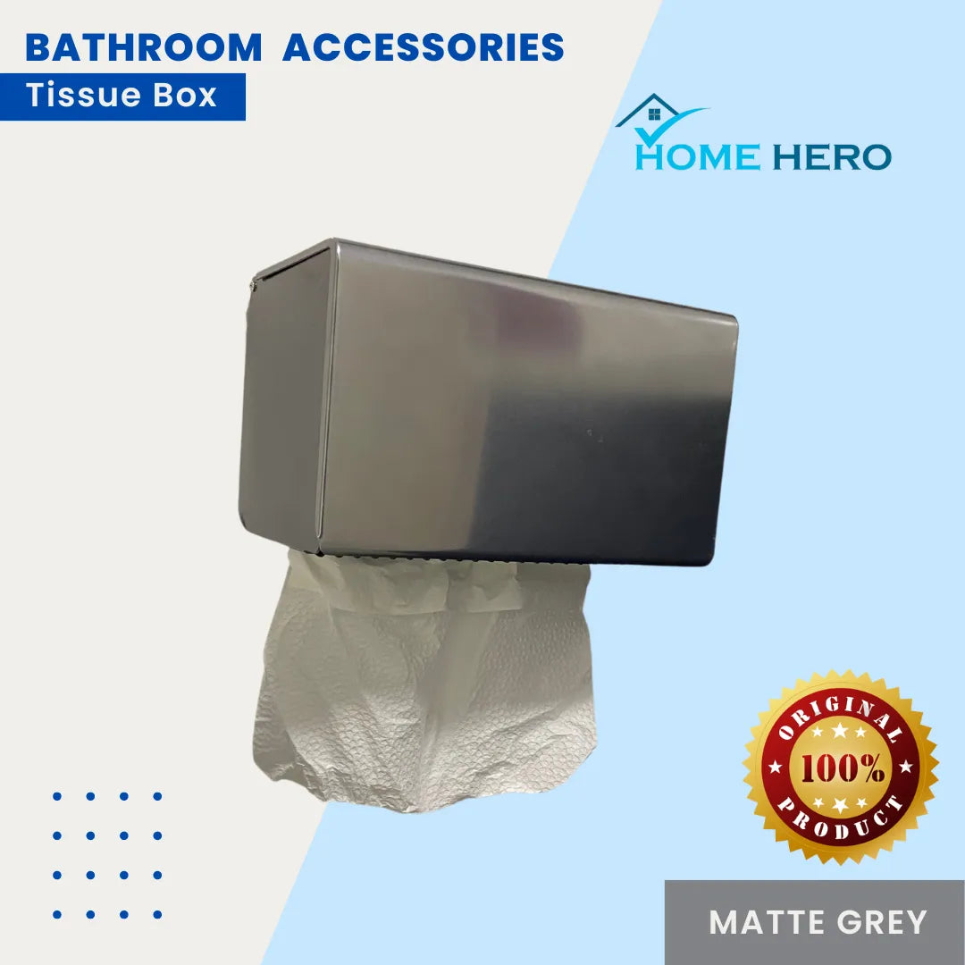 Prestigia™ Bathroom Luxe Accessory Toilet Paper Tissue Box