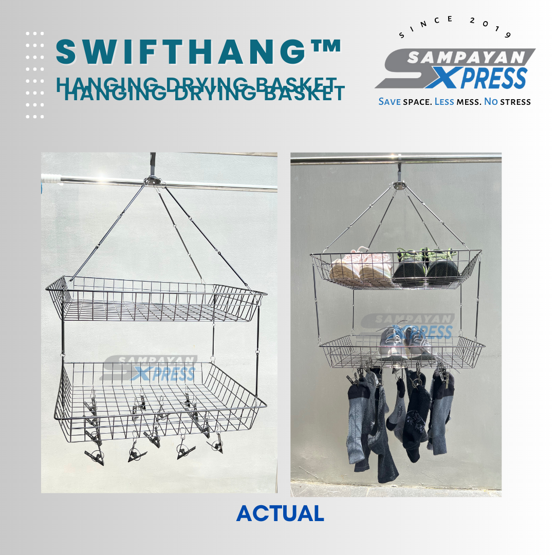 SwiftHang™ Stainless Steel Drying Basket