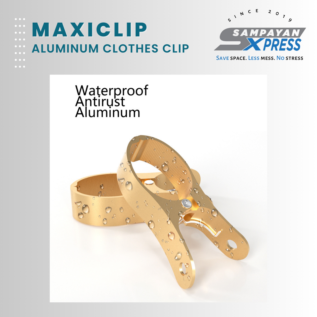 MaxiClip Aluminum Clothes Clip (Set of 4)