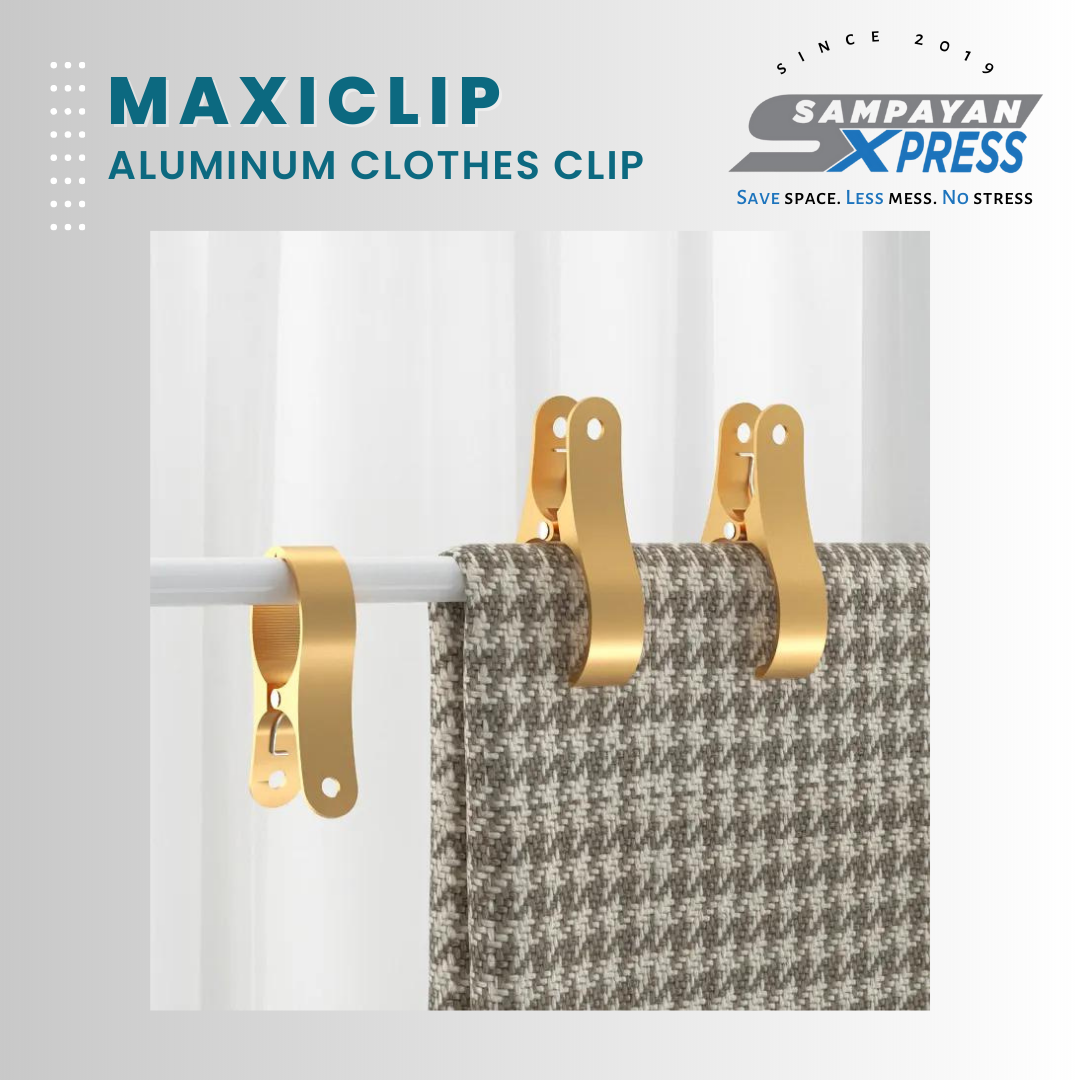 MaxiClip Aluminum Clothes Clip (Set of 4)