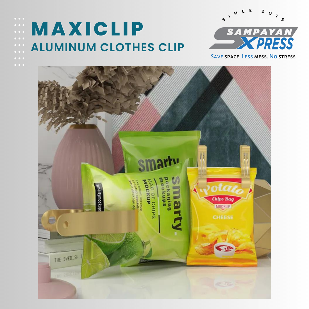 MaxiClip Aluminum Clothes Clip (Set of 4)