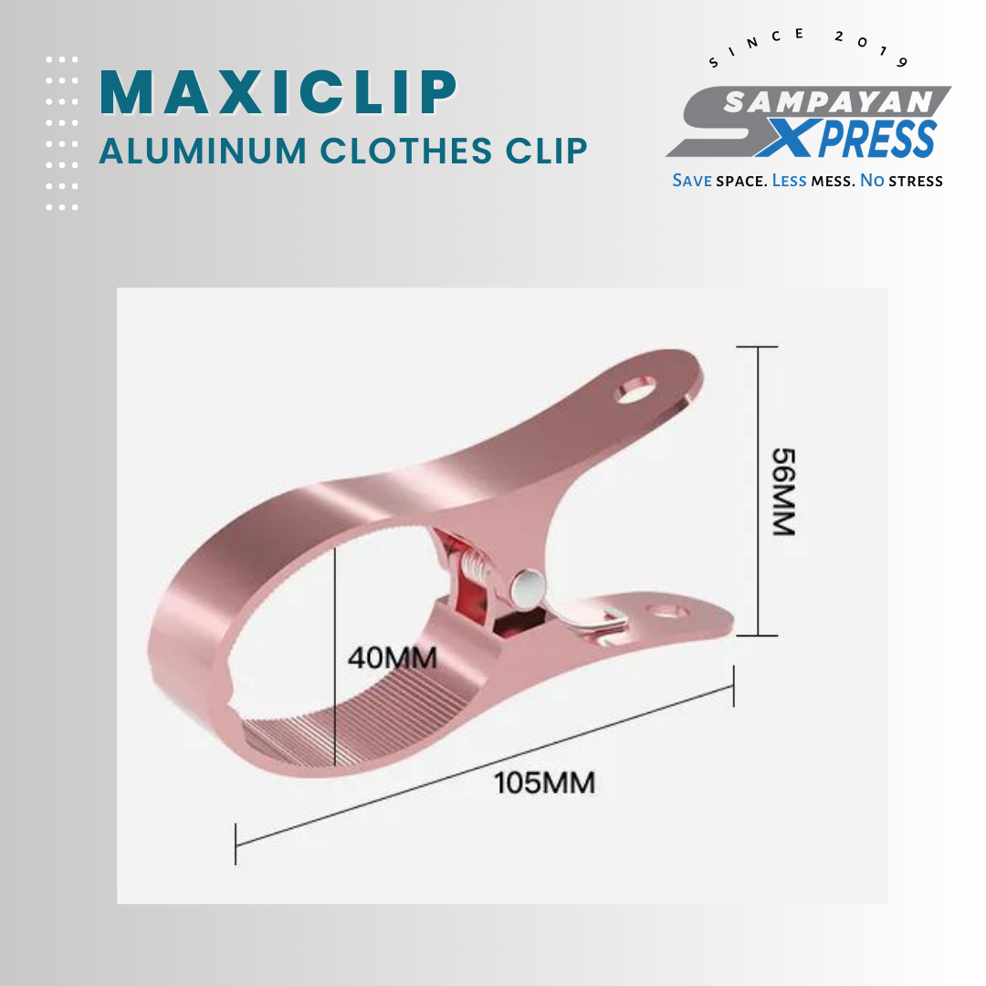 MaxiClip Aluminum Clothes Clip (Set of 4)