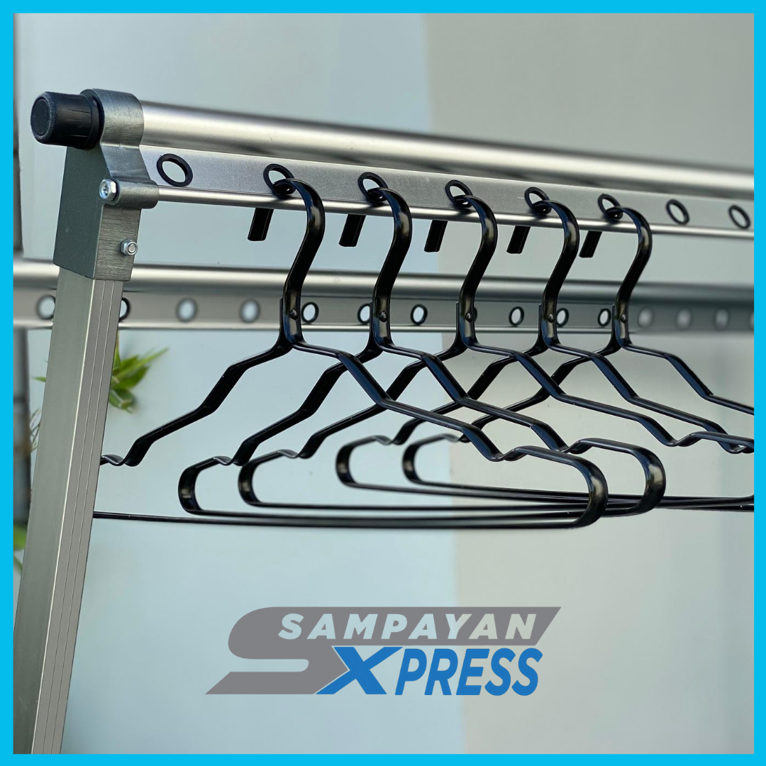 SwiftHang™ Aluminum Clothes Hanger (Set of 5)