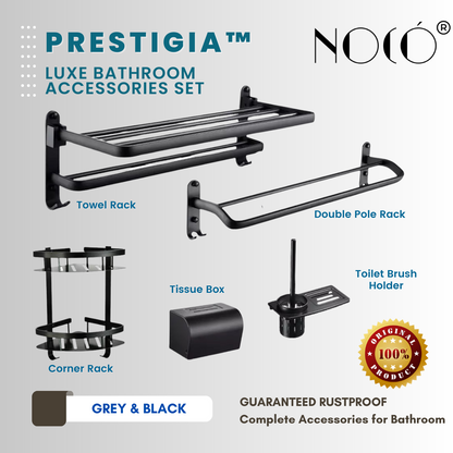 Prestigia™ Luxe Bathroom Accessories Set