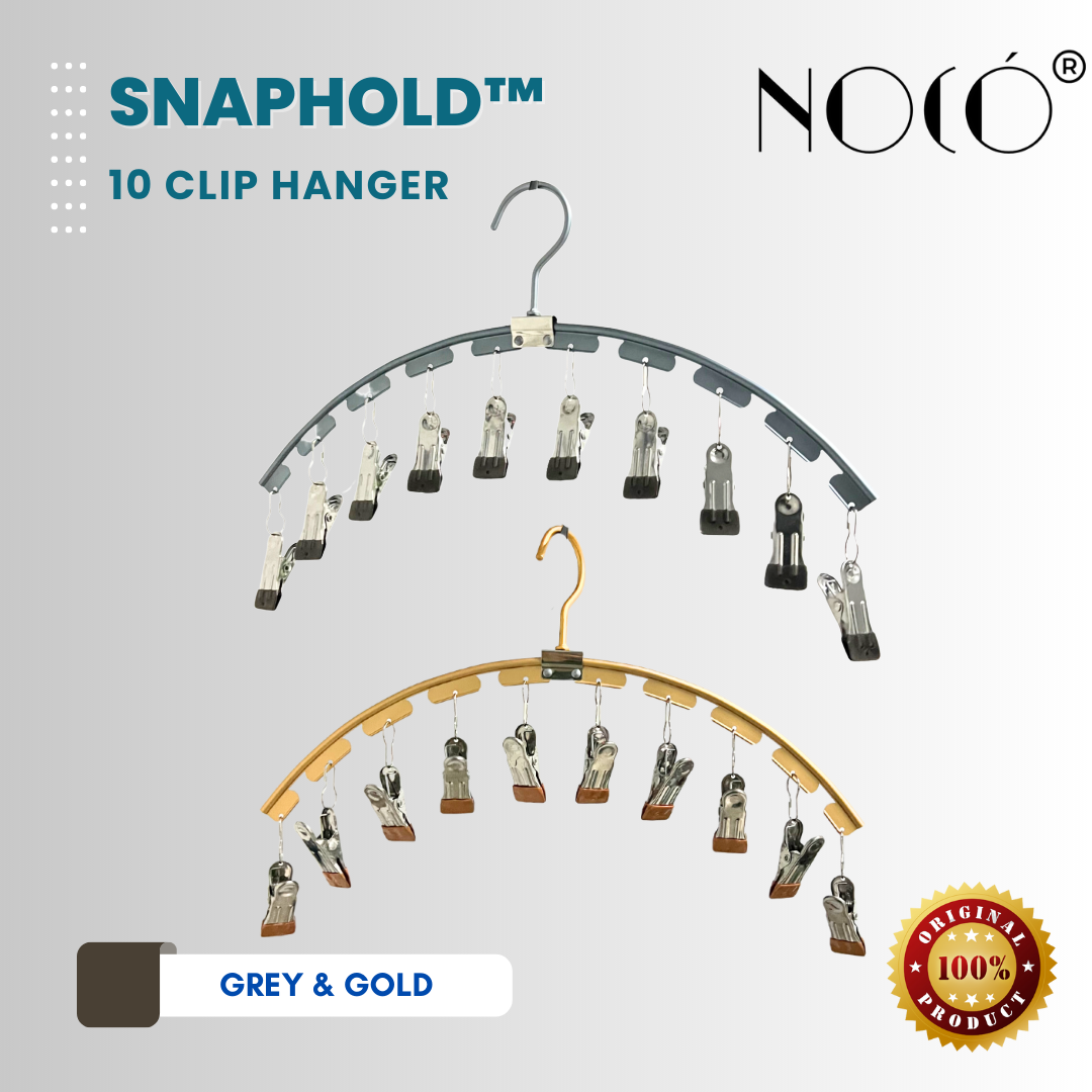 SnapHold™ 10-Clip Hanger