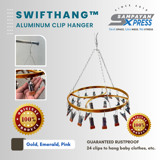 SwiftHang™ Aluminum Clip Hanger