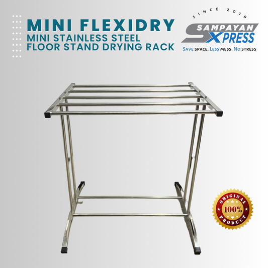 Mini Flexidry Stainless Steel Floorstand Drying Rack