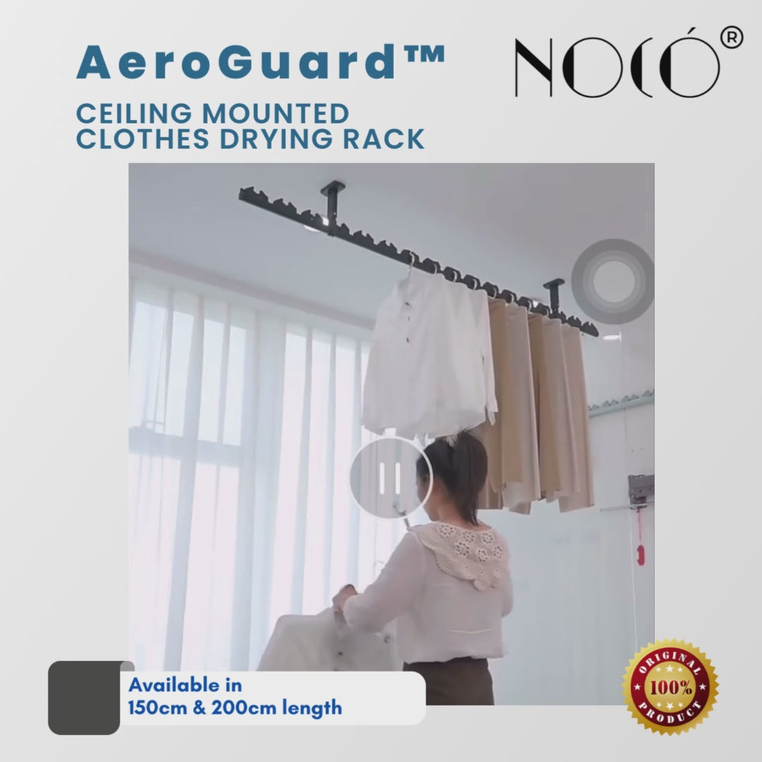 Aeroguard Ceiling Drying Rack Home