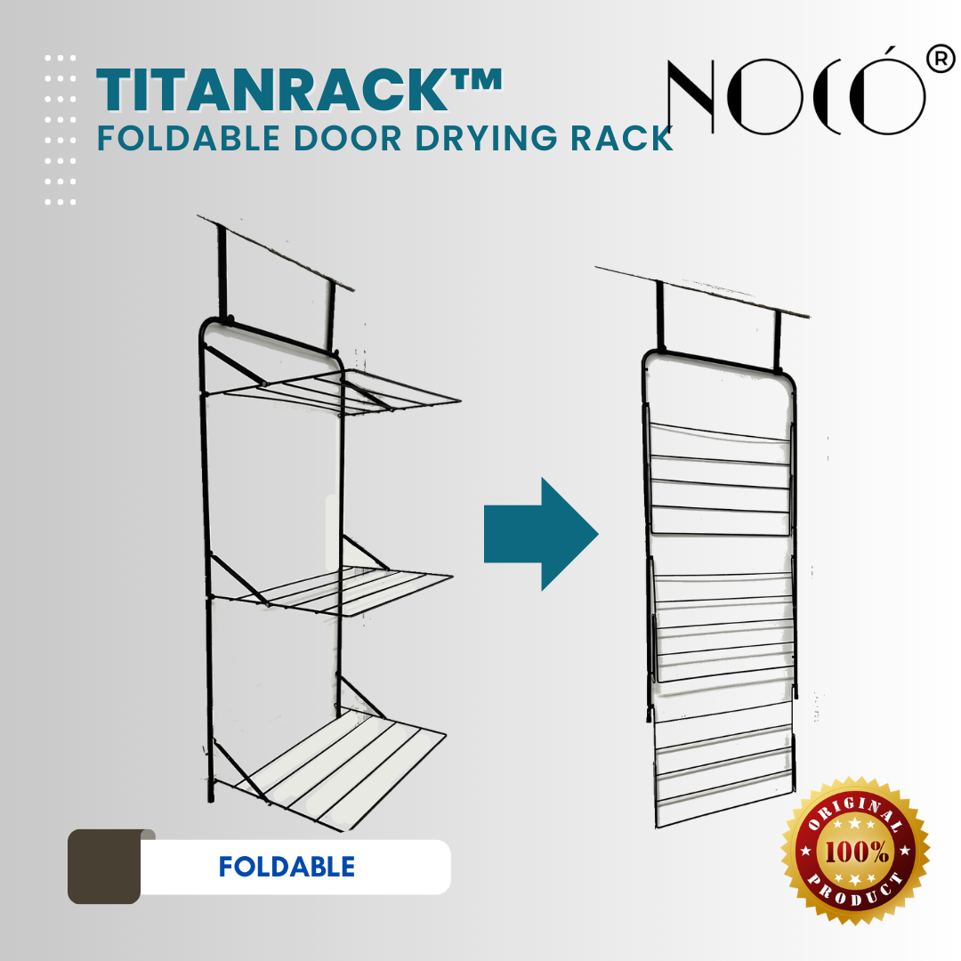 TitanRack™ 3 Layers Foldable Door Drying Rack