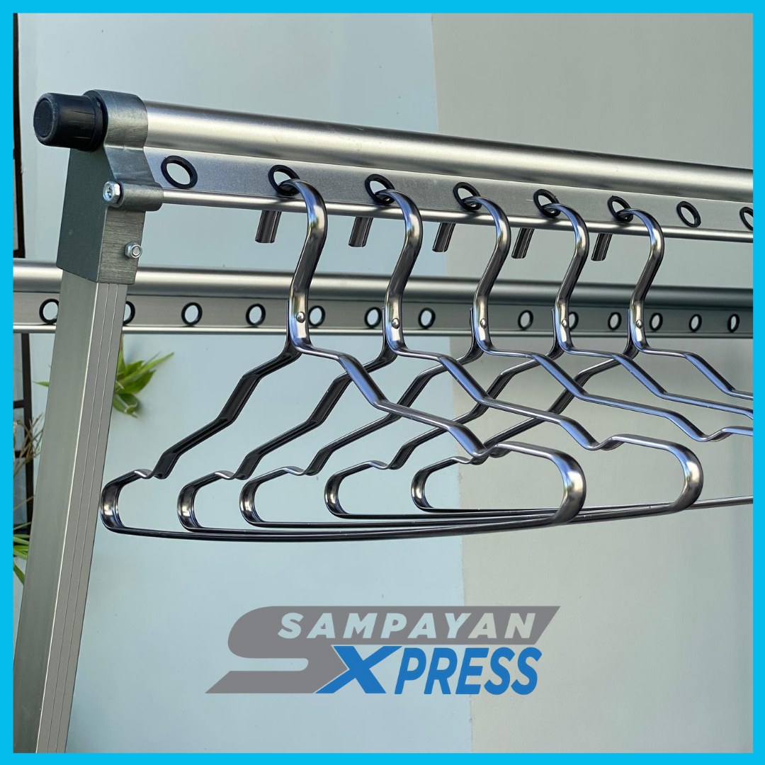 SwiftHang™ Aluminum Clothes Hanger (Set of 5)